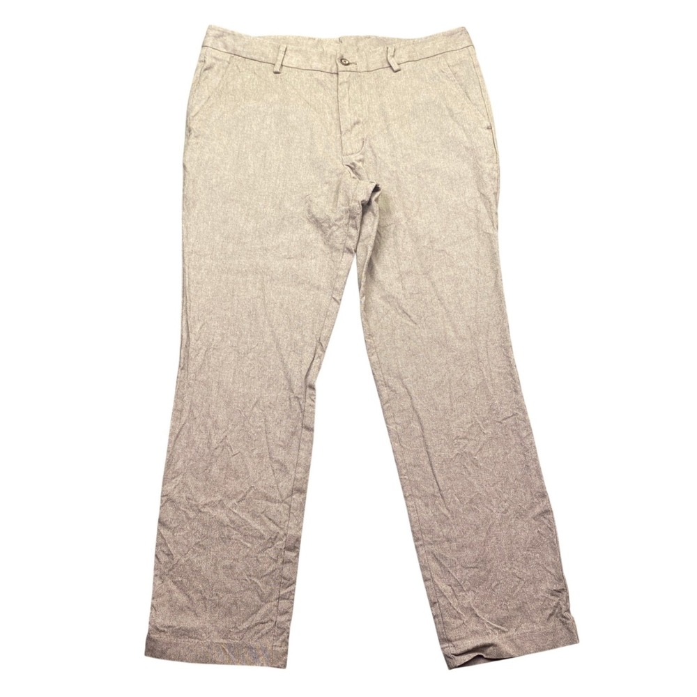 Stantt Mens Golden Brown Oxford Chino Pants Highlawn 18 Custom 34x28